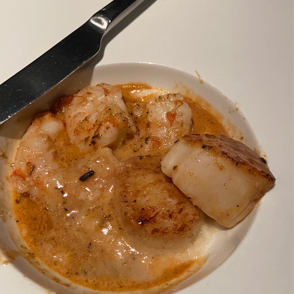 NoJa - Shrimp and scallops. The cook on the scallops and the shrimp was sensational! - New American Near Me - Mobile, Alabama NoJa - Shrimp and scallops. The cook on the scallops and the shrimp was sensational! - New American Near Me - Mobile, Alabama