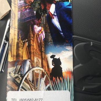 El Tapatio - Pamphlet with menu - Mexican Near Me - Brandon, South Dakota