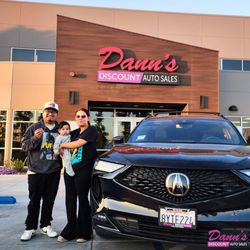 Dann's Discount Auto Sales - Another happy family here at Dann's Discount Auto Sales congratulations on your 2023 Acura MDX. Thank you for your business.