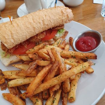 The Corner Grille - Shrimp Po Boy - Breakfast & Brunch Near Me - College Park, Georgia The Corner Grille - Shrimp Po Boy - Breakfast & Brunch Near Me - College Park, Georgia