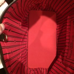 Purse Bling - Purchased August 2017 Red Base Shaper for LV Neverfull MM Inside of purse The shadows on the pictures are from my overhead lights.