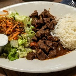 Cafe Terra Mediterranean Cuisine Englewood - Beef Sautee at Cafe Terra Mediterranean Cuisine
