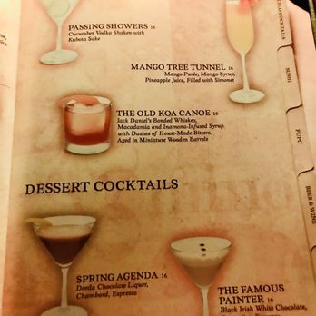 The Olelo Room - Cocktail menu - Hawaiian Near Me - Kapolei, Hawaii The Olelo Room - Cocktail menu - Hawaiian Near Me - Kapolei, Hawaii