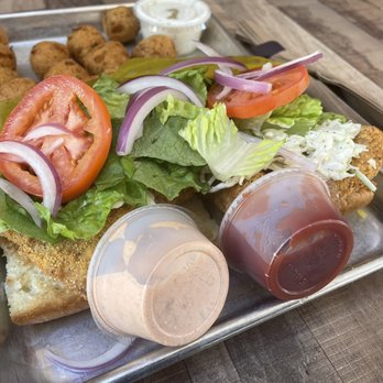 Turf N Surf Po' Boy - Cajun/Creole Near Me - Austin, Texas Turf N Surf Po' Boy - Cajun/Creole Near Me - Austin, Texas