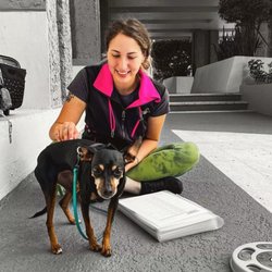 Pawz-itive Dog Training - Kate with my Gemma