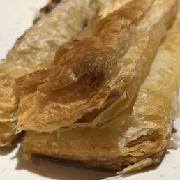 Everything was great, flaky and delicious