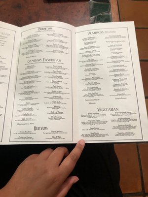 Menu photo 4 Los Potrillos Ontario, OR