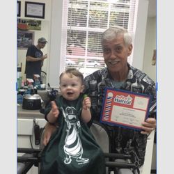 Kids & adults get great haircuts
