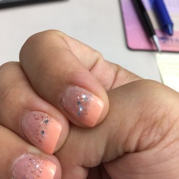 Nails Design - Only three fingernails had no cracks after the very next day! Disappointing... - Nail Salons Near Me - Wahiawa, Hawaii Nails Design - Only three fingernails had no cracks after the very next day! Disappointing... - Nail Salons Near Me - Wahiawa, Hawaii