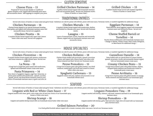 Menu photo 3 Ray's Italian Kitchen Houston, TX Menu photo 3 Ray's Italian Kitchen Houston, TX