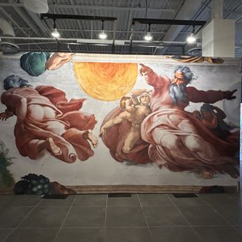 Michelangelo's Sistine Chapel The Exhibition - God makes the day & night - Art Galleries Near Me - Warwick, Rhode Island Michelangelo's Sistine Chapel The Exhibition - God makes the day & night - Art Galleries Near Me - Warwick, Rhode Island