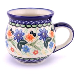 Slavica Polish Pottery - Polish bubble mug