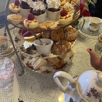 Aubrey Rose Tea Room - Desserts, scones and sandwiches - Tea Rooms Near Me - La Mesa, California