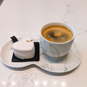 Patisserie Fleur - Raspberry Yogurt cake and Americano - Patisserie/Cake Shop Near Me - Markham, Ontario Patisserie Fleur - Raspberry Yogurt cake and Americano - Patisserie/Cake Shop Near Me - Markham, Ontario