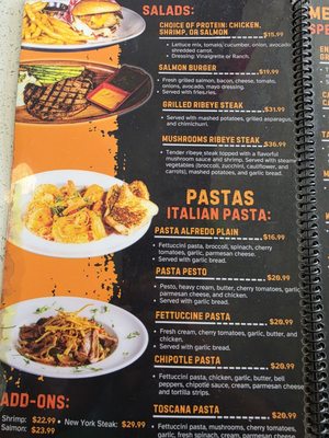 Menu photo 3 Orale Restaurant Bar San Jose, CA Menu photo 3 Orale Restaurant Bar San Jose, CA