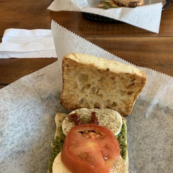 Peet Stafford - This is a picture of the caprese sandwich, so good, came warm and the pesto was really good as well! Worth the stop! - Coffee & Tea Near Me - Stafford, Virginia Peet Stafford - This is a picture of the caprese sandwich, so good, came warm and the pesto was really good as well! Worth the stop! - Coffee & Tea Near Me - Stafford, Virginia