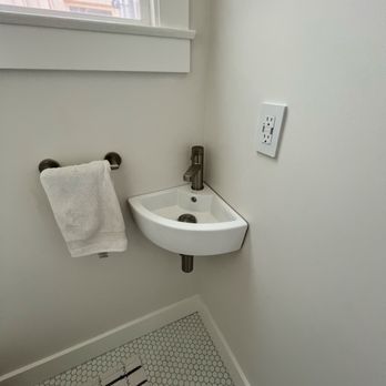 Delta T Plumbing - Rough in for new corner sink in half bath - Plumbing Near Me - Mill Valley, California