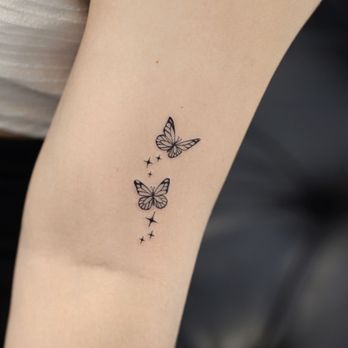 Modo Ink Tattoo - Butterfly tattoo done by Kimi - Tattoo Near Me - Torrance, California Modo Ink Tattoo - Butterfly tattoo done by Kimi - Tattoo Near Me - Torrance, California