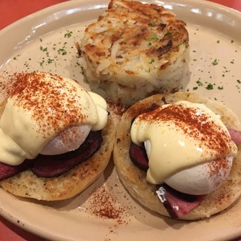 Snooze, an A.M. Eatery - Ham Benedict - Breakfast & Brunch Near Me - Boulder, Colorado