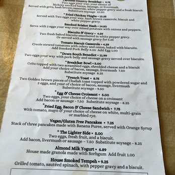 Dish - Menu - Southern Near Me - Charlotte, North Carolina