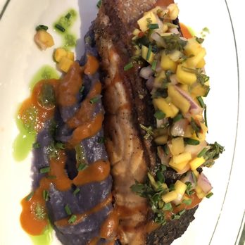 Coppelia - Salmon w purple potatoes - Cuban Near Me - New York, New York