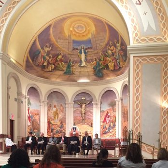 St James Catholic Cathedral - In attendance are priests, Bishop, pastors, an imam, a religious sister, and a representative from Catholic Charities. - Churches Near Me - Orlando, Florida St James Catholic Cathedral - In attendance are priests, Bishop, pastors, an imam, a religious sister, and a representative from Catholic Charities. - Churches Near Me - Orlando, Florida