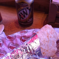 The Mission Mexican Grill - Burrito and... A&W Root Beer!!!!
