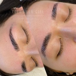 Brow lamination! Couldn't believe these were my real eyebrows!!! Brow lamination! Couldn't believe these were my real eyebrows!!!
