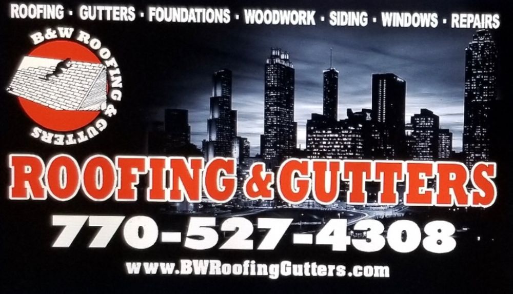 Slide of B & W Roofing and Gutters