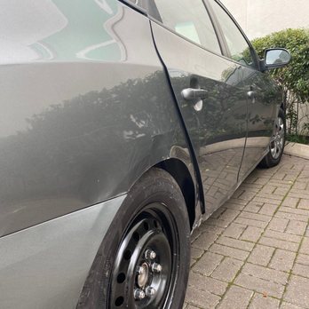 Unique Paint & Body Shop - Cracked paint caused by the shop. Door does not close properly - Body Shops Near Me - Houston, Texas Unique Paint & Body Shop - Cracked paint caused by the shop. Door does not close properly - Body Shops Near Me - Houston, Texas