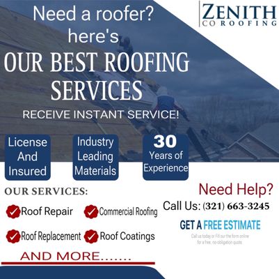 Zenith Roofing Logo