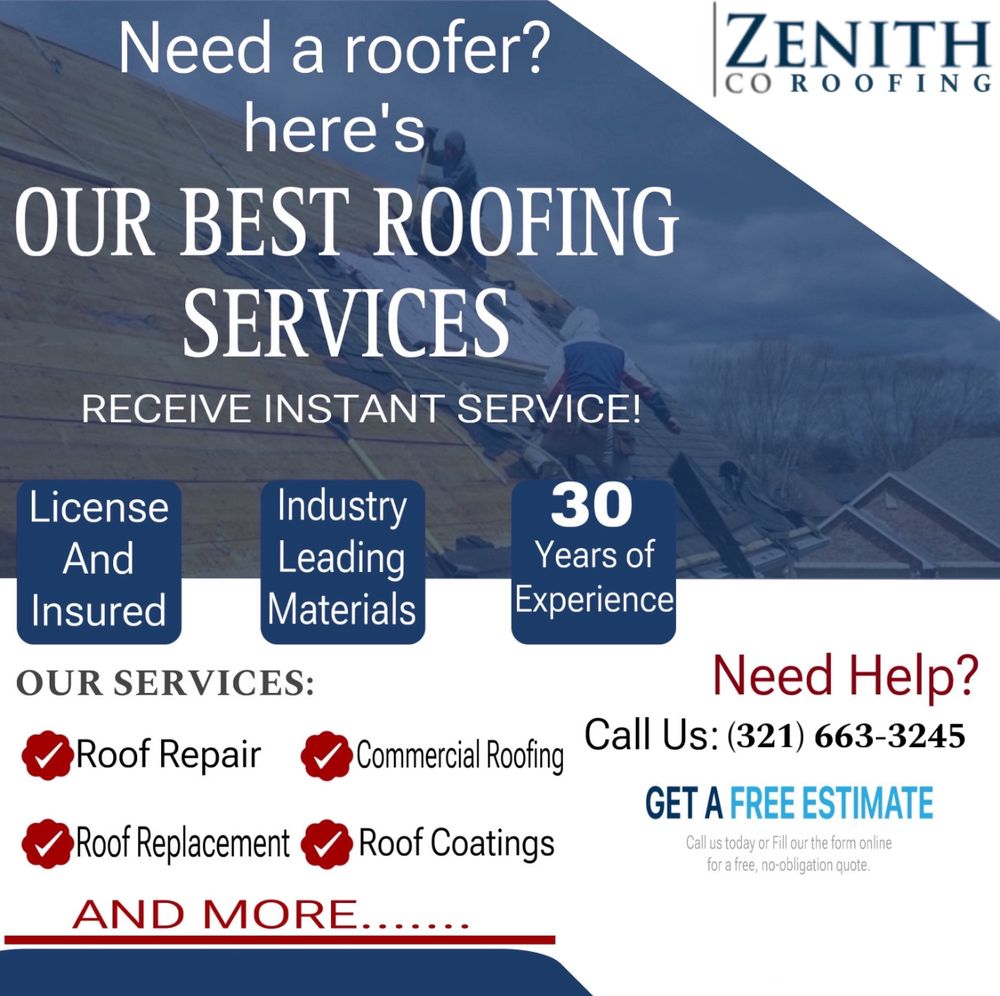 Slide of Zenith Roofing