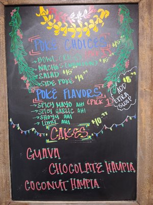 Menu photo 8 North Shore Plate Lunch Norco, CA
