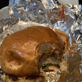 SoBe Restaurant and Lounge - Crab cake sandwich - American Near Me - Lanham, Maryland SoBe Restaurant and Lounge - Crab cake sandwich - American Near Me - Lanham, Maryland