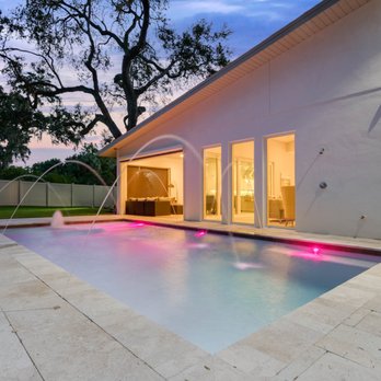Blue Haven Pools & Spas - Deck jets and LED lights at twilight... - General Contractors Near Me - Oviedo, Florida Blue Haven Pools & Spas - Deck jets and LED lights at twilight... - General Contractors Near Me - Oviedo, Florida