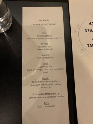 Menu photo 8 Takara 14 Washington, DC, DC Menu photo 8 Takara 14 Washington, DC, DC