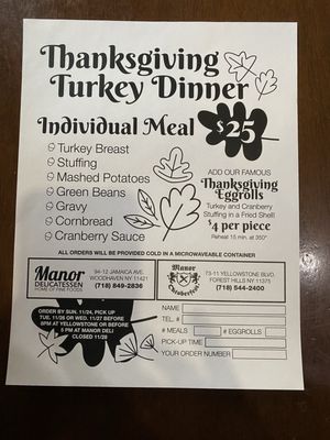 Menu photo 3 Manor Oktoberfest Forest Hills, NY