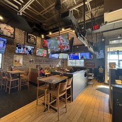 Buffalo Wild Wings - Lots of room to have your own section to chill...