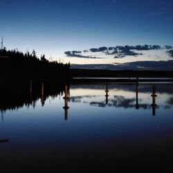 Geyser Kayak Tours - Dusk at Grant Village Marina