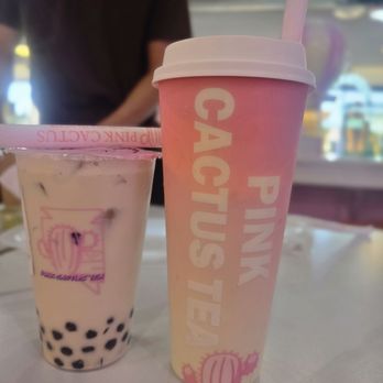 Pink Cactus Tea - Oolong Milk Tea w/ added boba. $4.95 - Bubble Tea Near Me - Las Vegas, Nevada Pink Cactus Tea - Oolong Milk Tea w/ added boba. $4.95 - Bubble Tea Near Me - Las Vegas, Nevada