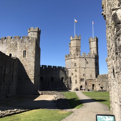 Caernarfon Castle by null