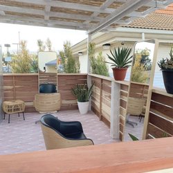 Tesler Salon - Our beautiful patio waiting to welcome you!