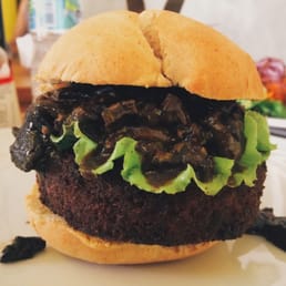 Vegan Burger. Vegan Burger.