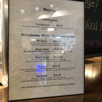 Gantetsu-Ya - Menu - Japanese Near Me - Brookline, Massachusetts