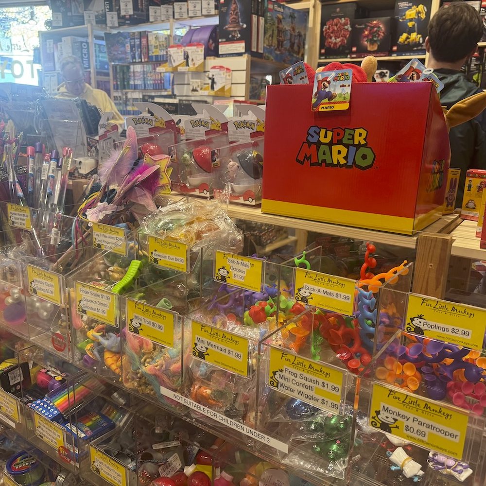 Five Little Monkeys - So much to choose from here. - Toy Stores Near Me - Berkeley, California Five Little Monkeys - So much to choose from here. - Toy Stores Near Me - Berkeley, California