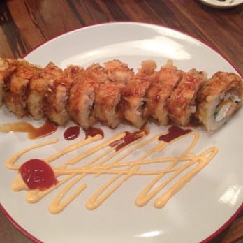 Sushi Boat - Salmon Crispy....My fav - Japanese Near Me - Temecula, California