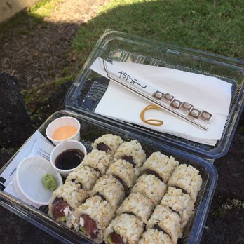 Dragon Kitchen Brown Rice Sushi - My sushi this is two rolls. - Japanese Near Me - Hilo, Hawaii Dragon Kitchen Brown Rice Sushi - My sushi this is two rolls. - Japanese Near Me - Hilo, Hawaii