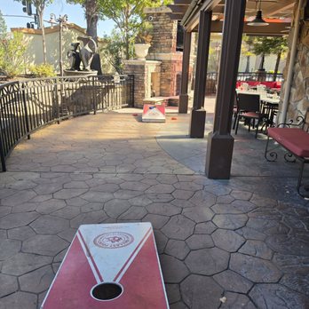 Skipolini's - Corn hole game outside. 9/19/2026- Skipolini's Pizza & Pasta - Italian Near Me - Rocklin, California Skipolini's - Corn hole game outside. 9/19/2026- Skipolini's Pizza & Pasta - Italian Near Me - Rocklin, California