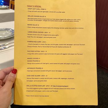 Siamese Kitchen - TODAY'S SPECIAL Menu on February 18, 2024 - Thai Near Me - San Carlos, California Siamese Kitchen - TODAY'S SPECIAL Menu on February 18, 2024 - Thai Near Me - San Carlos, California