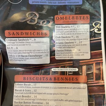 Lulu's - Menu - New American Near Me - Richmond, Virginia Lulu's - Menu - New American Near Me - Richmond, Virginia